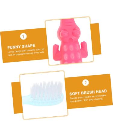 JECOMPRIS 32 StK Small Crocodile Toothbrush for Toddlers - Fun & Colorful Children's Toothbrush (Ages 2-4) - Ideal Cleaning Tool for Kids - 1 Pack 4 Colors - Buy Online on GoSupps.com
