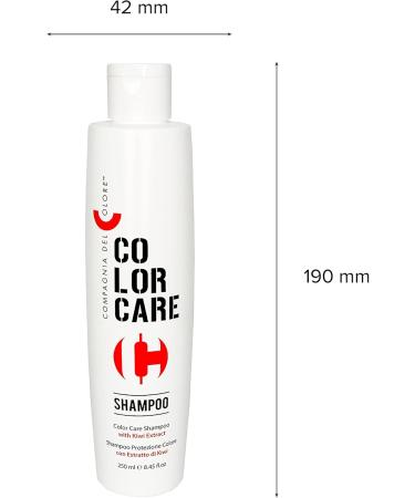  Compagnia Del Colore Compagnia del Colore - Color Care C Shampoo - Protective shampoo for coloured hair to preserve and reveal colour to remove reflections - with sunflower extract - 250 ml - Buy Online on GoSupps.com