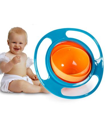Gyro Bowl for Babies - Universal 360 Rotatable Magic Baby Bowl with Lid | Ship Internationally - Buy Online on GoSupps.com