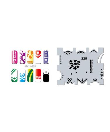 Fingernail stencil (airbrush nail art) Fengda JFH12-225