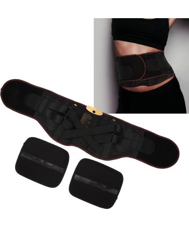 HEEPDD Lumbar Support Belt - Soft Black Cool Waist Protector for Sports | International Shipping Available - Buy Online on GoSupps.com