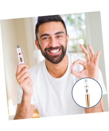 MERRYHAPY Electric Nose Hair Trimmer & Facial Hair Remover for Women - Gold Compact Multi-Functional Epilator | Perfect for International Shipping - Buy Online on GoSupps.com