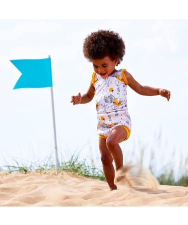 Splash About Happy Nappy Costume - Flower Meadow 2-3 Years | Reusable Swim Nappy - Buy Online on GoSupps.com