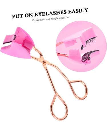 Didiseaon Soft Magnet False Eyelash Curler with Magnets Pink Miss Eyelash Tool Make up lash Tools Metal Women Eyelash Curler Girl Eyelash Magnetic Metal Lashes Clip Major - Buy Online on GoSupps.com