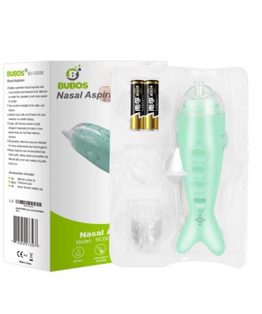 Baby Nasal Aspirator  Nose Sucker for Baby with Music 25 Extra Collection Cups  BPA Free by Bubos