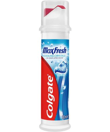 Colgate Max Fresh Toothpaste 100ml | Cooling Crystals | Fresh Breath & Cavity Protection | Whitening Formula | Fresh FX Technology - Buy Online on GoSupps.com