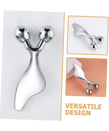 Beavorty 3pcs Dolphin Scraping Board Tool Walker Eye Massager Manual Massager Face Massage Rollers Skin Care Roller Eye Massage Rollers Stainless Steel Massage Stick Cosmetic Woman 11.40X4.70X3.00CMx3pcs Silverx3pcs - Buy Online on GoSupps.com
