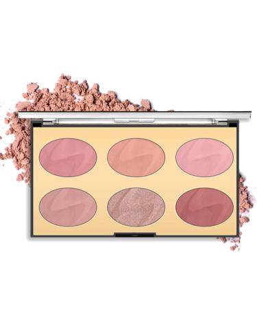 6 Palette Contouring and HigPalette Professional Facial Beauty Cosmetic Contouring and Highlight N1