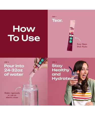 VitaWild Immunity + Hydration Electrolyte Drink | Elderberry & Zinc Immune Support Hydration Packets | Vitamin C 1000mg | Immune Support Supplement | Emergency Elderberry Vitamin C and Zinc - Buy Online on GoSupps.com