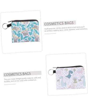 Healifty 3pcs Coin Purse Travel Zipper Pouch Organizer Bags for Teens - Money, Period & Cosmetics Pouches - Buy Online on GoSupps.com