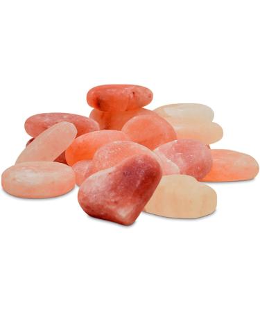 Himalayan Salt Massage Stones Set - Hand-Carved Pink Crystal Stones for Therapy Relaxation & Deodorant - Buy Online on GoSupps.com