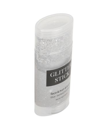 Buy Silver Glitter Stick Gel - Versatile Long Lasting Body Glitter for Parties | Easy to Clean - International Shipping Available - Buy Online on GoSupps.com