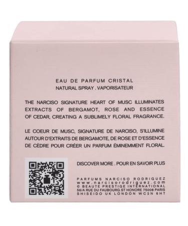 NARCISO RODRIGUEZ NARCISO CRISTAL by Narciso Rodriguez EAU DE PARFUM SPRAY 1 OZ - Buy Online on GoSupps.com