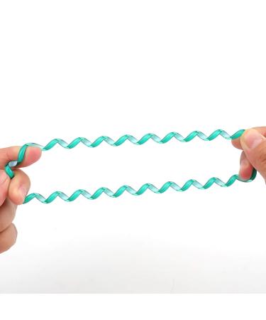 Hedume 60 Pack Spiral Hair Ties - No Crease Elastic Hair Ties for Women and Girls - Fluorescent Series - 20 Colors - Buy Online on GoSupps.com