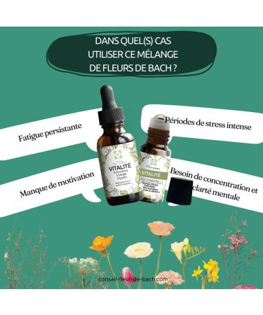 DUO Fleurs de Bach et Huiles essentielles (VITALITE) - Buy Online on GoSupps.com