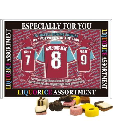 West H Utd Football Shirt Personalised Gift Boxed Sweets - Buy Online on GoSupps.com