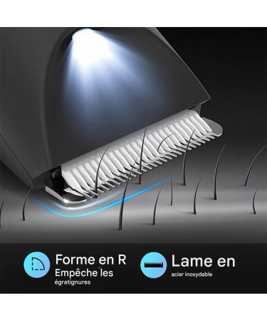 Tondeuse Poils Du Corps | Rasoir lectrique Faible Bruit Tondeuse Poils Pubiens Pour Hommes pour Parties Intimes Pubis Dos Aisselles Poitrine Bras Noir - Buy Online on GoSupps.com