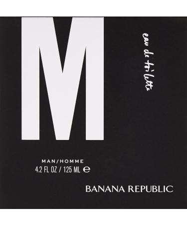 Banana Republic M by Banana Republic for Men - 4.2 oz EDT Spray 4.2 Fl Oz (Pack of 1) - Buy Online on GoSupps.com