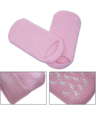 Buy Moisturizing Heel Socks - 2 Pairs Spa Gel Socks for Women | Repair & Hydrate Ankle Boots & Forefoot Damping - Buy Online on GoSupps.com