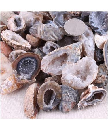 Natural Crystal Rough for 1Pcs Geodes OCO Agate Natural Crystals Druzy Halves Quartz Specimens DIY Decor Raw Stones and Minerals (Size : 1-3.5cm) (Size : 1-3.5cm) - Buy Online on GoSupps.com