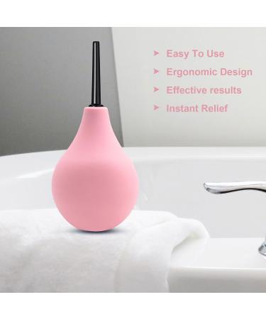 Skhaovs 225ml Silicone Enema Kit - Reusable Intestinal Cleanser for Men & Women with 2 Soft Nozzles - Comfortable & Easy to Use - Buy Online on GoSupps.com