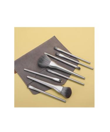 Buy Super Soft 8-Piece Makeup Brush Set - Loose Powder Blush Foundation & Eyeshadow Brushes for Flawless Daily Makeup | International Shipping Available - Buy Online on GoSupps.com