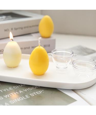 Moule en forme de bougie - Moule bougies DIY r utilisable | Moule de savon fait la main pour P ques et No l moule artisanal pour d' paraffine chocolat  - Buy Online on GoSupps.com