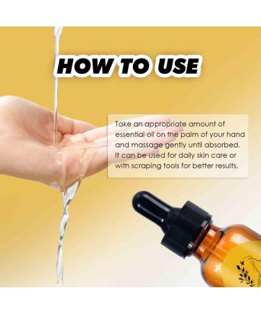 2PC Frankincense Facial Essential Oil - Moisturizes and Nourishes the Face Body Suitable for All Skin Types Suitable for Massage Shower and Relaxation - Buy Online on GoSupps.com
