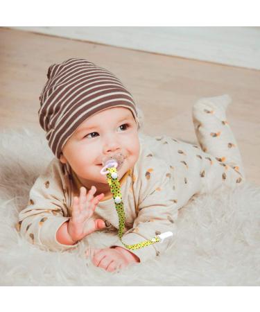 6-Pack Adjustable Baby Pacifier Clips - Unisex Toothing Holder Belt for Boys & Girls - Buy Online on GoSupps.com