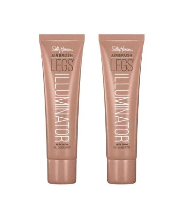Sally Hansen Airbrush Legs Illuminator Nude Glow 3.3 Oz Pack of 2