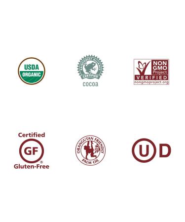 Justin's Organic Mini Milk Chocolate Peanut Butter Cups - Gluten-Free, Rainforest Alliance Certified Cocoa - 6 Stand-Up Bags (4.7 oz Each) - Buy Online on GoSupps.com