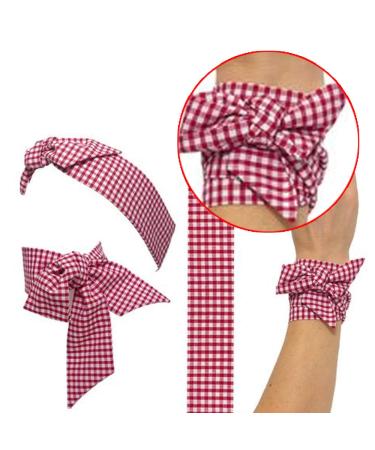 Fogawa Retro Bunny Ear Headbands - 8 Pack Cotton Polka Dot Hair Accessories for Women & Girls - Buy Online on GoSupps.com