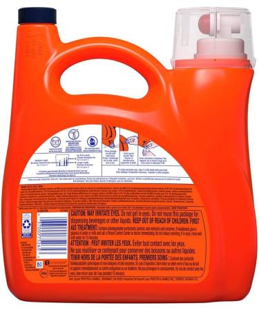 Tide Ultra Oxi Liquid Laundry Detergent - 138oz | Powerful Stain Removal & Fresh Scent | International Shipping Available - Buy Online on GoSupps.com