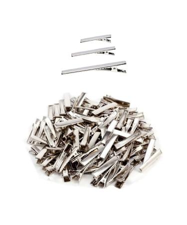 300 Pieces Metal Duck Bill Hair Clips Handmade Metal Curl Clips Women Styling