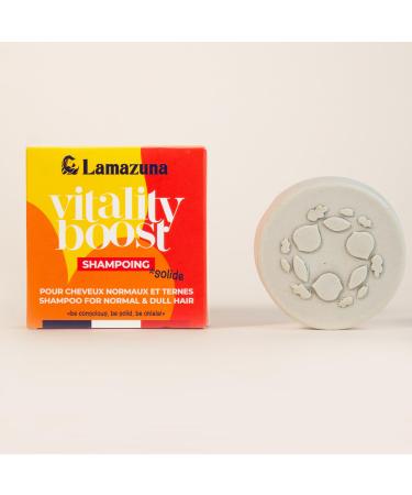 Lamazuna Lamazuna Solid Shampoo Normal Hair - White & Green Clays