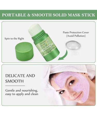Green Tea Mask Stick - Purifying Clay Mask for Oily Skin | Moisturizing & Oil Control - Buy Online on GoSupps.com