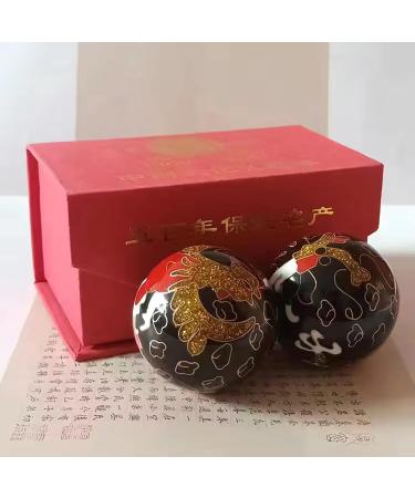 Buy 1.97 Cloisonne Baoding Balls for Hand Exercise & Stress Relief - International Shipping Available - Buy Online on GoSupps.com