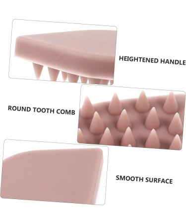 Healeved 2 Pcs Bath Brush & Laundry Collector - Drop Shape Scrubber Washing Brush Shampoo Brush & Massage Comb - Silica Gel for Gentle Cleansing - Buy Online on GoSupps.com
