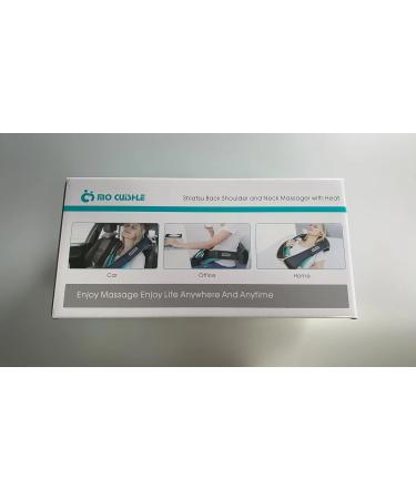 Shiatsu Massage Device with Heat Ideal Christmas Gift for Men Women Mom & Dad Relieve Neck Shoulder Back Waist Leg and Foot Pain - Buy Online on GoSupps.com