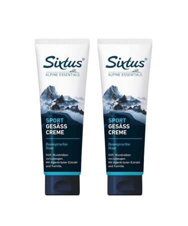 Sixtus Cr me pour le sport - 2 x 125 ml 125 ml (Lot de 2)
