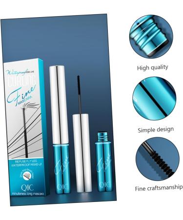 Beatifufu 2pcs Extra Fine Mascara Lady Mascara Cream Eyelash Mascara Waterproof Women Mascara :  - Buy Online on GoSupps.com