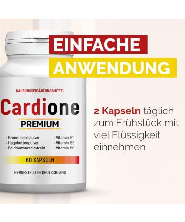 Buy MayProducts Cardione Premium Capsules - Quality from Germany | 60 Capsules for Men & Women - Best Cardiovascular Support - Buy Online on GoSupps.com
