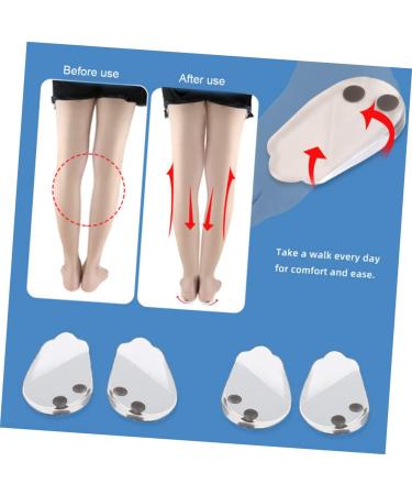 Buy GLEAVI Orthopedic Heel Pad Insoles - 3 Pairs Transparent Foot Support Gel Pads for Pain Relief - 8.8x4.2cm - Buy Online on GoSupps.com