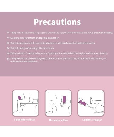 Reusable Cleaning System - Shower Postpartum Bottle Squirter for Women | Eco-Friendly Personal Care Cleaner - Green - Buy Online on GoSupps.com