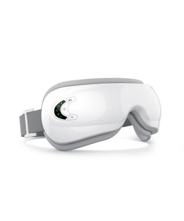 Eye Massager with Heat for Migraine Relif Heated Eye Massage Mask with Heat Bluetooth Music Compression Vibration for Eye Care Eye Strain Relief Improve Sleep Birthday Gifts for Women Men