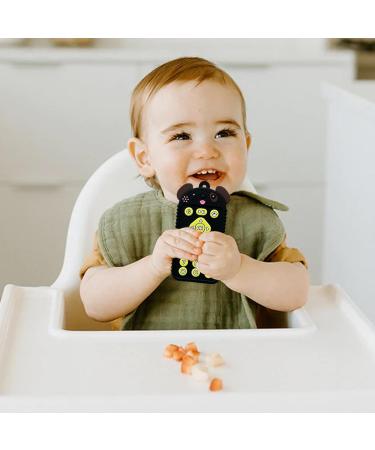 Shop Durable Black Silicone Bite Toys for Babies | Chewable Rings & Sensory Cubes - International Shipping Available - Buy Online on GoSupps.com