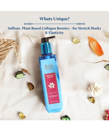 Blue Nectar Stretch Mark & Scar Body Lotion Cream - Cocoa & Shea Butter with 12 Herbs - 200 ml - International Shipping - Buy Online on GoSupps.com