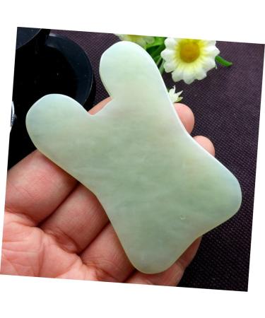 Beaupretty 2-Pack Jade Scraping Massage Tools | Natural Eye & Face Massage Devices for Glowing Skin - Buy Online on GoSupps.com