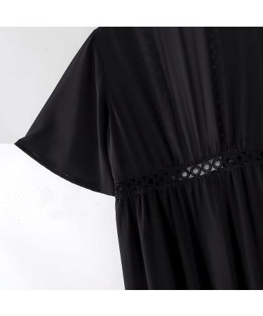 TUNUSKAT Women's Summer Kimono Cardigan | Lightweight Swimsuit Coverup | Open Front Solid Flowy Beach Top | XX-Large - Buy Online on GoSupps.com