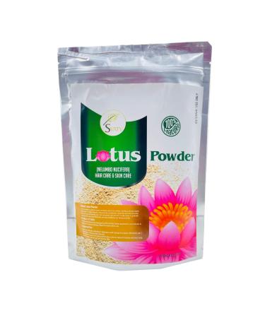SVATV Natural Lotus Powder (Nelumbo Nucifera) | Natural Skin Care | Rich in antioxidants | Natural Lotus Petals Powder for Hair & Skin | Size - 227g Half Pound 8oz